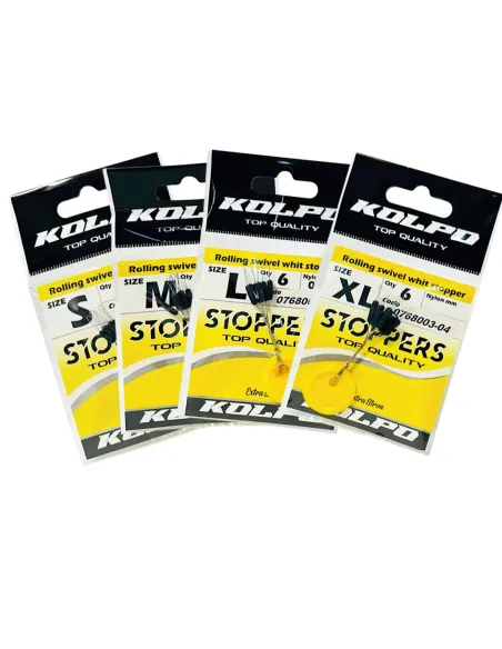 Kolpo Stopper black for the construction of surfcasting beams 6 pcs