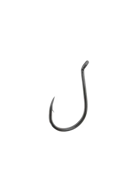 Tubertini fishing hook TL-15 barbed crooked semi-hammered with eyelet