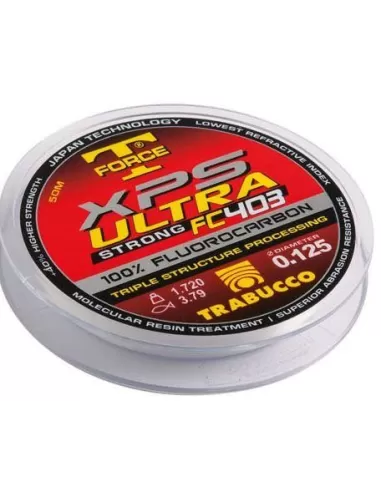 Trabucco XPS Ultra Strong FC 403 T-Force Fluorocarbon mt.50 Fili da pesca Trabucco