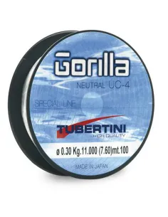 Tubertini Gorilla Neutral nylon da pesca 100mt Monofili Tubertini