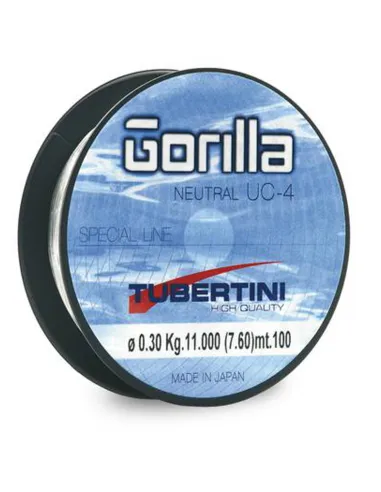 Tubertini Gorilla Neutral Fishing Nylon 100mt