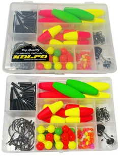 Kolpo complete kit accessories for catfish fishing 102 pcs