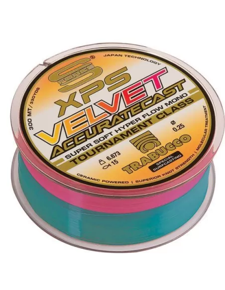 Trabucco Filo Velvet Accurate Cast 300 Mt Surf  Fili da pesca Trabucco