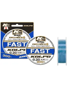 Kolpo Fast monofilament fishing line of the highest quality perfect for all fishing 300mt