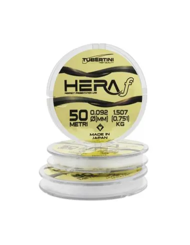 Tubertini Hera F filo da pesca monofilo da terminali 50mt Monofili Tubertini