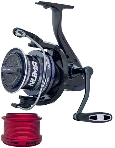 Kolpo Numa Surfcasting Fishing Reel 9+1 Bearings with Double Spool