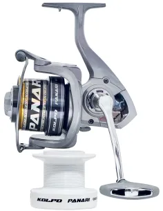 Kolpo Panari Mulinello da pesca Surfcasting 7+1 cuscinetti con doppia bobina Mulinelli Surf Casting Kolpo 2