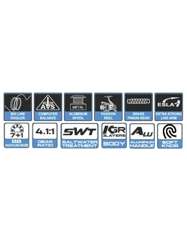 Kolpo Leviro Mulinello da pesca Surfcasting 7+1 cuscinetti Mulinelli Surf Casting Kolpo