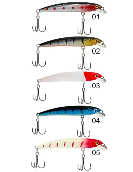 Kolpo Tork Artificial fishing spinning and trolling 7.5cm 4.6gr suspending Artificial Lures Minnow Kolpo