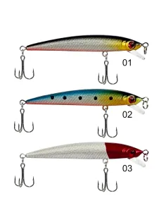 Artificial fishing collar spinning and pulling 9.0cm 6.4gr suspending 2