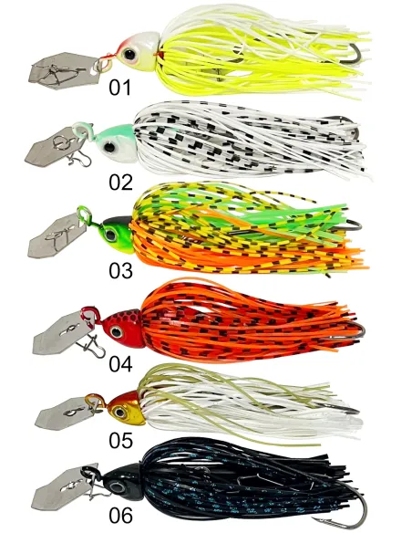 Kolp Revi zolter Artificiale da pesca spinning 9.7cm 12gr amo 3/0 SpinnerBait Kolpo