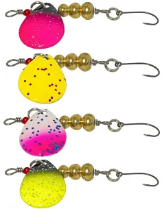 Kolpo Vorx Artificiale rotante da pesca spinning mono amo 6 grammi 3.5 Esche Artificiali Cucchiaini Kolpo