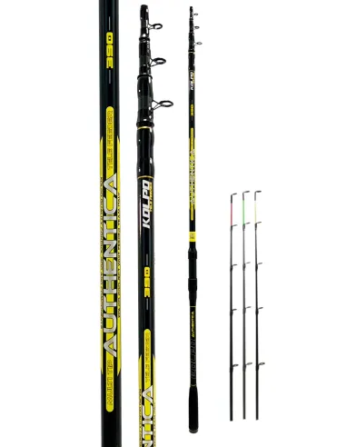 Kolpo Authentica Canna da Pesca Feeder Telescopica in Carbonio 120 gr Canne da pesca Kolpo