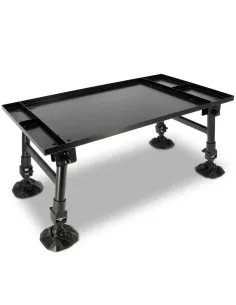 NGT Dynamic Bivvy Table - 5 Section Aluminium with Adjustable Legs