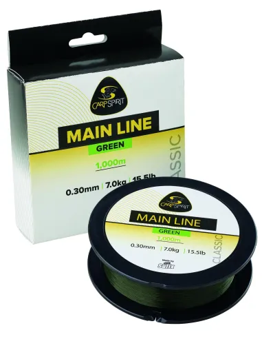 Carp Spirit Monofilo Classic Mainline Green Monofili Carp Spirit