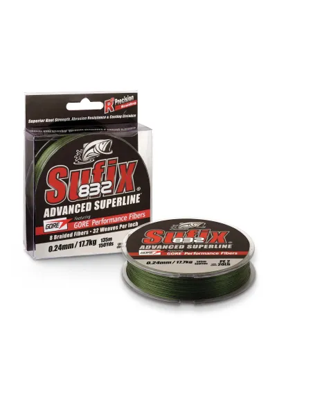 Sufix Braided 832 Advanced Superline Sufix Braids