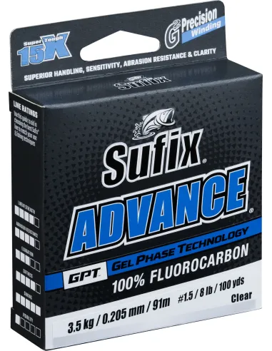 Sufix Fluorocarbon Advance Fc Fluorocarbon Sufix