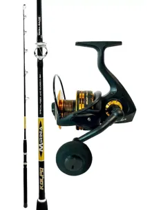 Kit Traina Costiera con Canna + Mulinello con filo Kit Traina Kolpo