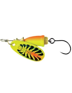 Blue Fox Cucchiaino Vibrax Fluorescent Amo Singolo Senza Ardiglione 8 Gr Artificiale da Pesca Esche Artificiali Cucchiaini Bl...