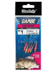 Ragot Sabiki Fispo Hegene Gold 6,9 Gr Artificiale da Pesca Sabiki Ragot