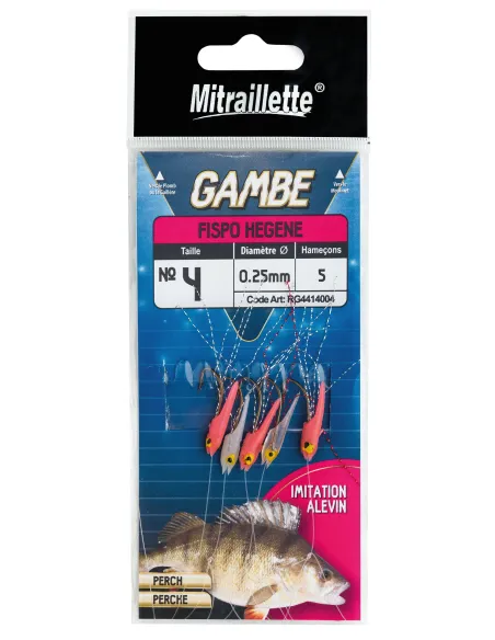 Ragot Sabiki Fispo Hegene Gold 6,9 Gr Artificiale da Pesca Sabiki Ragot