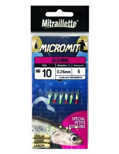 Ragot Sabiki Micromit Fry Artificiale da Pesca Sabiki Ragot