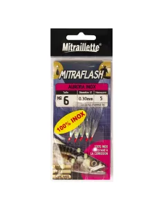 Ragot Sabiki Mitraflash Aurora Stainless Steel 8,5 Gr Artificiale da Pesca Sabiki Ragot