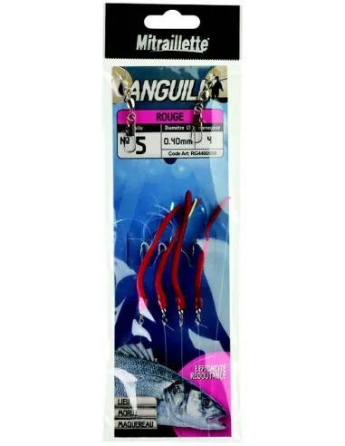 Ragot Sabiki Mitraillette Anguill Artificiale da Pesca Sabiki Ragot
