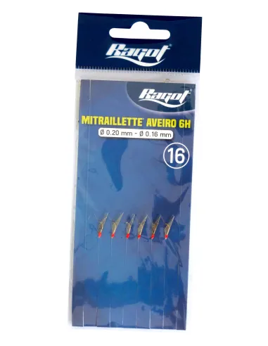 Ragot Sabiki Mitraillette Aveiro Artificiale da Pesca Sabiki Ragot