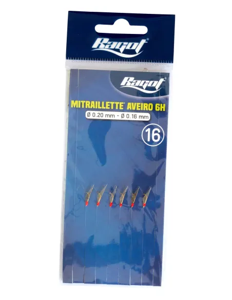 Ragot Sabiki Mitraillette Aveiro Artificiale da Pesca Sabiki Ragot