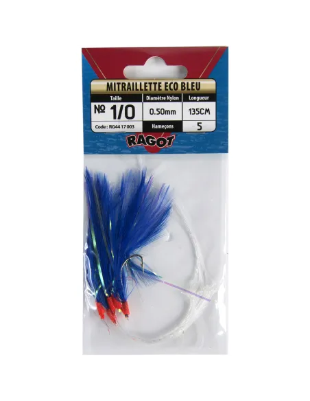 Ragot Sabiki Eco Submachine Gun 2.7 Gr Sabiki Fishing Lure Ragot