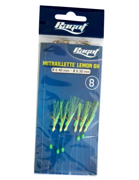 Ragot Sabiki Lemon Submachine Gun Sabiki Ragot Fishing Lure