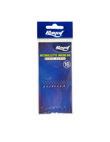 Ragot Sabiki Mitraillette Micro 1,3 Gr Artificiale da Pesca Sabiki Ragot