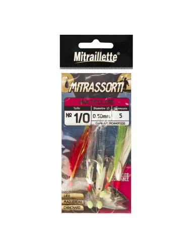 Ragot Sabiki Mitrassorti 8,6 Gr Artificiale da Pesca Sabiki Ragot
