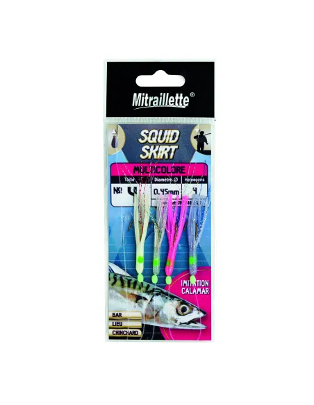 Ragot Sabiki Squid Skirt 9,8 Gr Artificiale da Pesca Sabiki Ragot