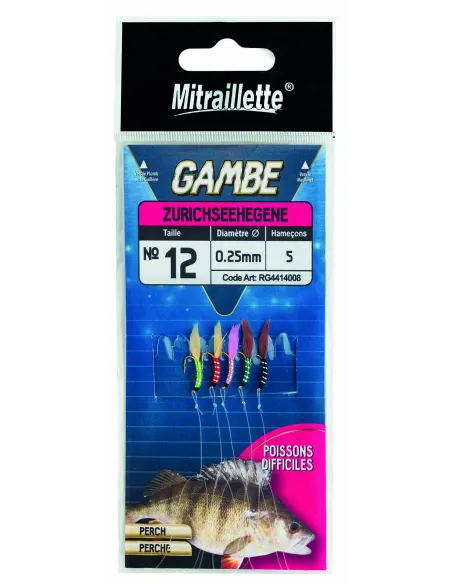 Ragot Sabiki Zurichseehegene 6,9 Gr Artificiale da Pesca Sabiki Ragot