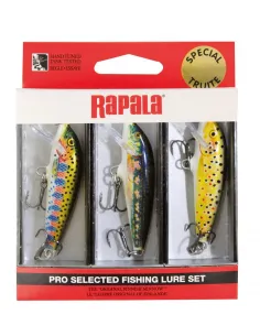 Rapala Minnow Kit Trota 11 Gr Artificiale da Pesca Rapala Minnow Rapala