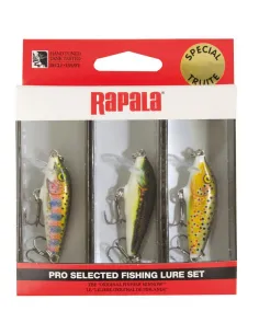 Rapala Minnow Kit Trota 12 Gr Artificiale da Pesca Rapala Minnow Rapala