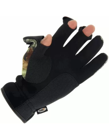 Ngt Guanti Pesca Camo Super Grip  Caccia