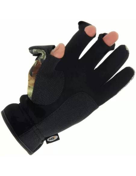 Ngt Guanti Pesca Camo Super Grip  Caccia