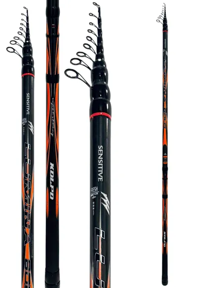 Kolpo Lumia Bolo Canna Da Pesca Bolognese in Carbonio Canne bolognesi/fisse Kolpo