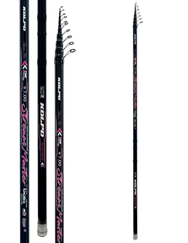 Kolpo Stream Master Bolo Super light high modulus carbon Bolognese fishing rod
