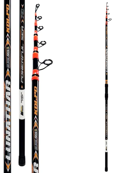 Kolpo Lunathar Telescopic Surf Casting Fishing Rod 140g