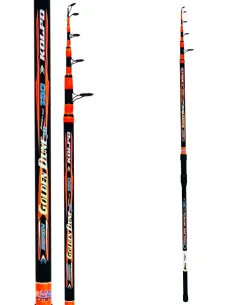 Kolpo Golden Dune Canna da Pesca in Carbonio Surfcasting Beach 4.00 mt 130 gr Canne Surf Casting Kolpo