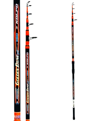 Kolpo Golden Dune Carbon Fishing Rod Surfcasting Beach 4.00 mt 130 gr Surf Casting Rods Kolpo