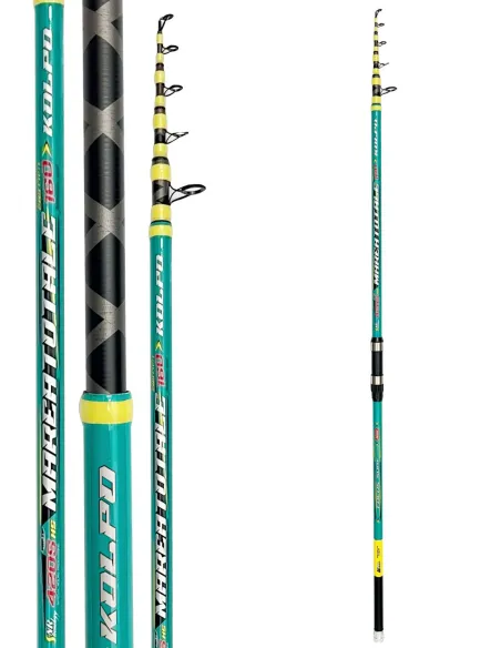 Kolpo Mareatotale Canna da Pesca Surfcasting telescopica 160 gr Canne Surf Casting Kolpo