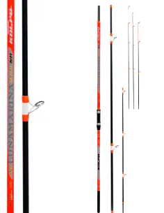 Kolpo Lunamarina Surfcasting Fishing Rod in 3 sections 50/150 gr with three interchangeable carbon tips Surf Casting Rods...