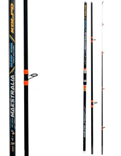 Kolpo Maestralia Canna da Pesca Surfcasting in 3 sezioni 80/200 gr Canne Surf Casting Kolpo