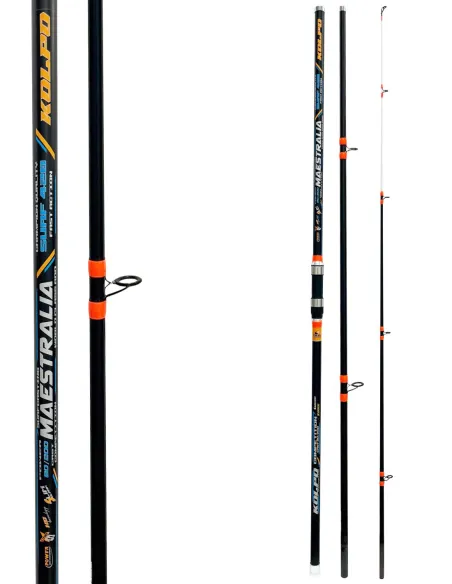 Kolpo Maestralia Surfcasting Fishing Rod in 3 Sections 80/200 gr Kolpo Surf Casting Rods