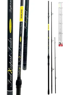Kolpo Feed Expert Canna da pesca Feeder in Carbonio 90gr Canne Feeder Ledgering